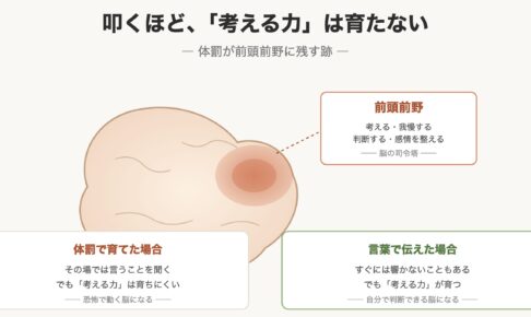 「叩くほど、考える力は育たない」