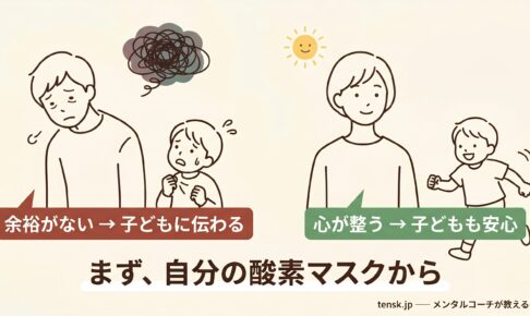 親のメンタルが整うと、子どもの心も安定する