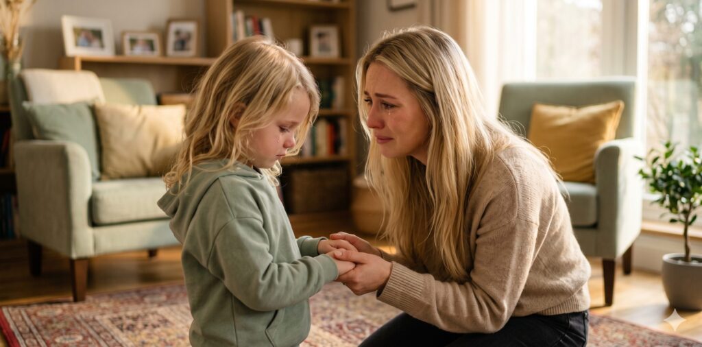 怒鳴ってしまった後の後悔